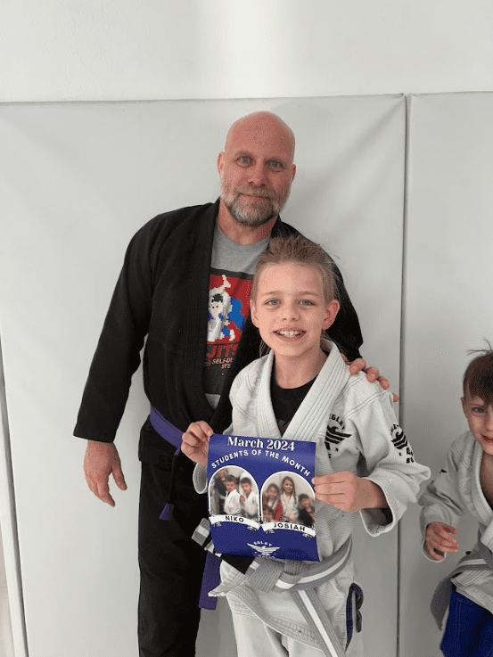 Engage in mixed martial arts, incorporating Brazilian Jiu-Jitsu, kung fu, and boxing training, to enhance self-defense skills with effective training methods, kicking techniques, ground fighting, and fluid movements, all while fostering self-improvements, building confidence, and developing social skills.